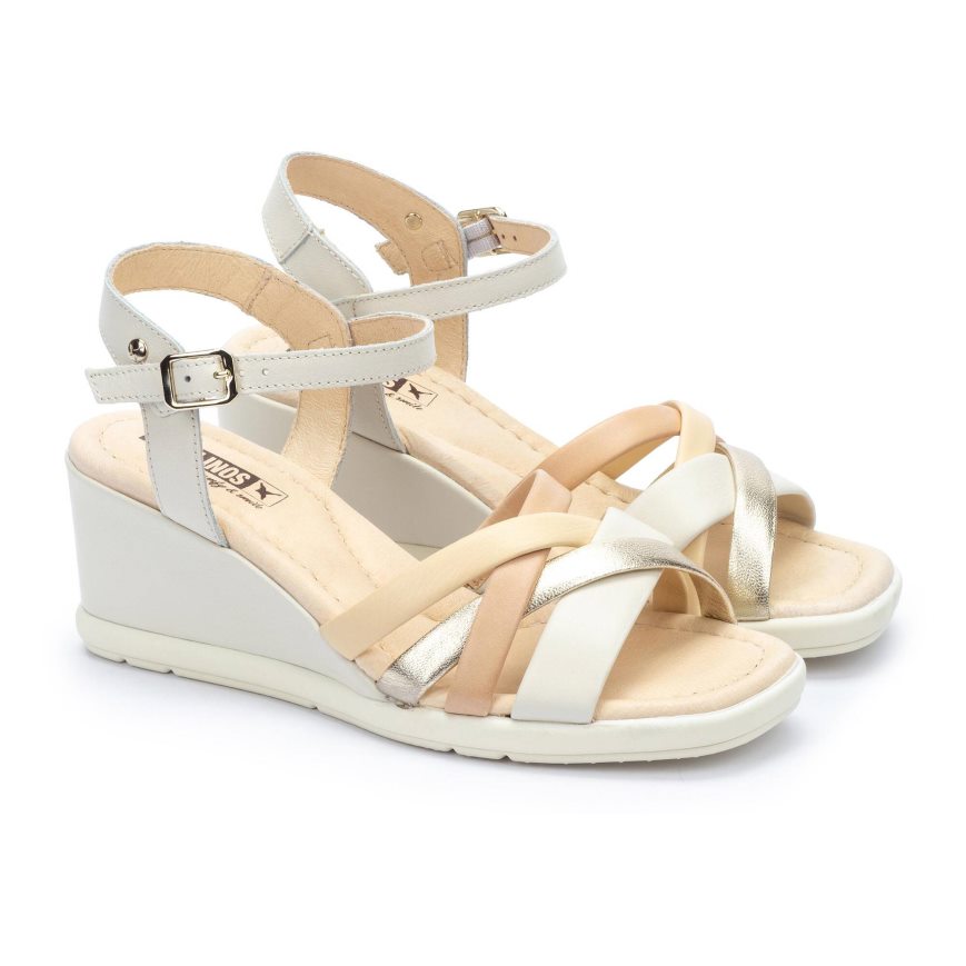 Women's Pikolinos TEULADA Wedge Sandals Multicolor | NZ Q298307